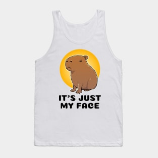 It's just my face Capybara Tank Top